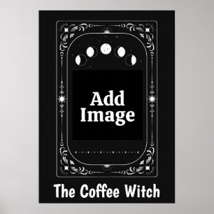 Poster Personalizar Presente de Café do Zodíaco Tarot Cel