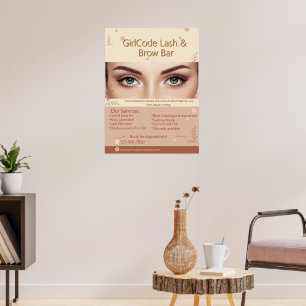 Poster Personalizar Promoções de Salão de Beleza de Sobra