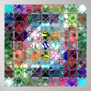 Poster personalizável 40x40" Extra Grande e Mais