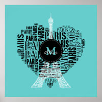 Personalizável Love Paris | Torre Eiffel