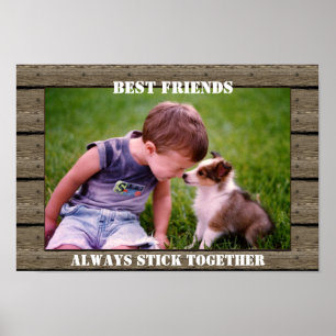 Poster personalizável para os melhores amigos