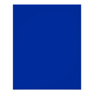 Póster PERSONALIZÁVEL "VBRANT Blue"