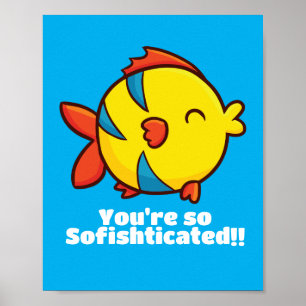Poster Personalizável "Você é tão Sofisticado"