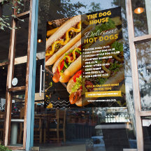 Personalize o restaurante Delicioso Hotdog Frente 