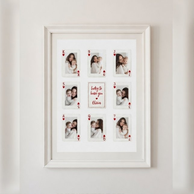 Poster Personalized First Mother’s Day Photo Collage  (Criador carregado)