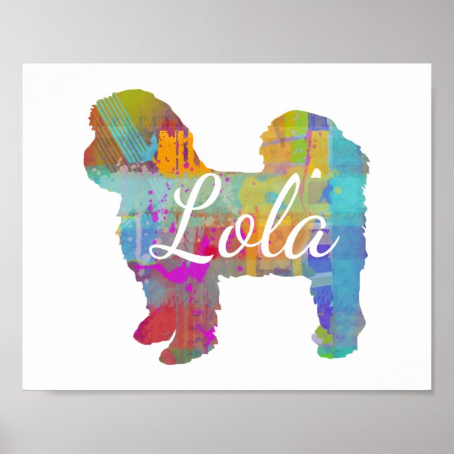 Poster Personalized Shihtzu Shih-Tzu (Short Haired) (Frente)