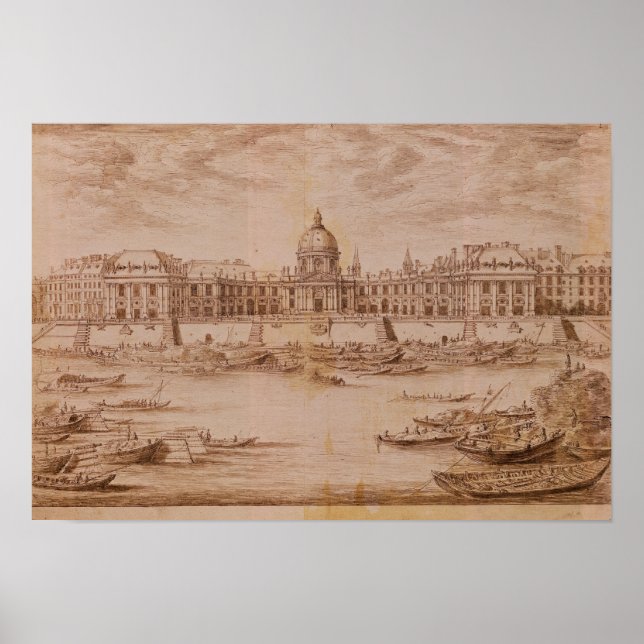 Póster Perspectiva do Colégio das Nações Quatre (Frente)