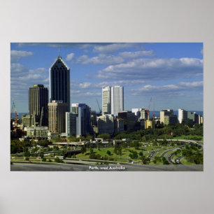 Póster Perth, Austrália ocidental