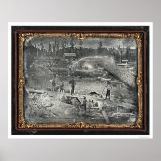 Poster Perto de Nevada City, 1852 por Joseph Blaney Stark