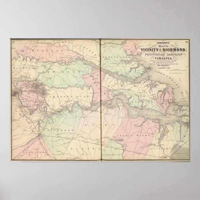 Póster Perto de Richmond (Frente)