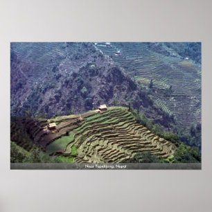 Póster Perto de Tapelijung, Nepal