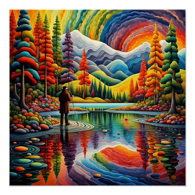 Póster Perto do lago (Frente)