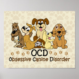 Poster Perturbação Canina Obsessiva