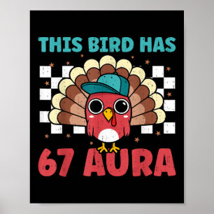 Poster Peru 67 Aura Six Seven Geração Z Alpha Gíria Bo