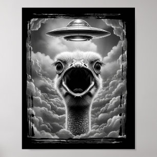 Poster Peru Alien Turquia Ovni Selfie Dia de Ação de Graç