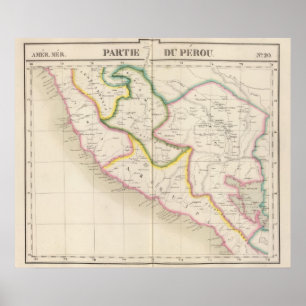 Póster Peru, Ámérica do Sul 20