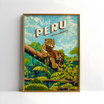 Peru, América do Sul, Viagens vintage Jaguar
