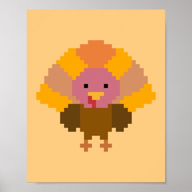 Poster Peru - Arte Pixel (Frente)