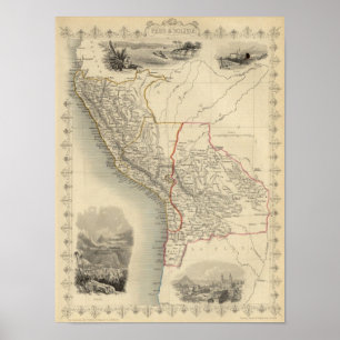 Poster Peru & Bolívia
