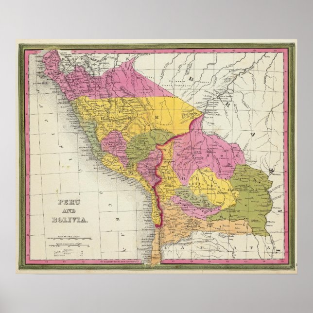 Póster Peru, Bolívia 3 (Frente)