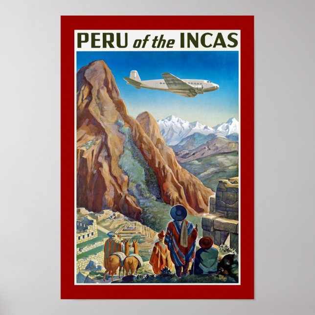 Póster Peru dos Incas (Frente)