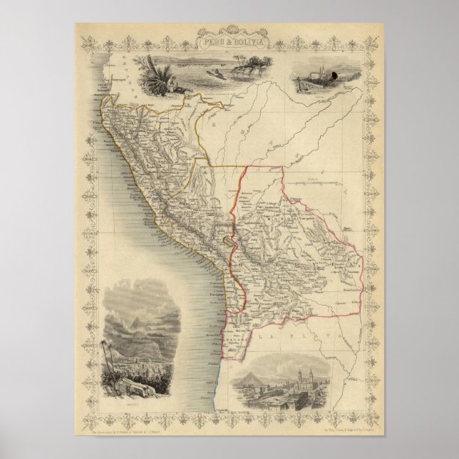 Poster Peru e Bolívia (Frente)