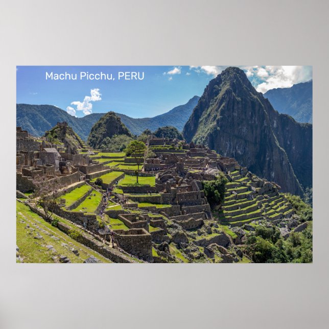 Poster Peru Machu Picchu (Frente)