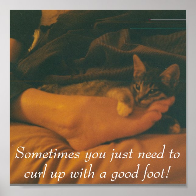 Póster Pés bons (Frente)