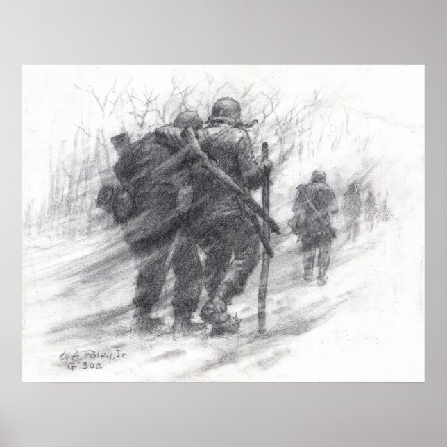 Poster Pés congelados (Frente)