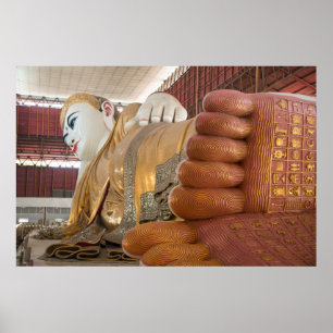 Poster Pés da Estátua de Buda
