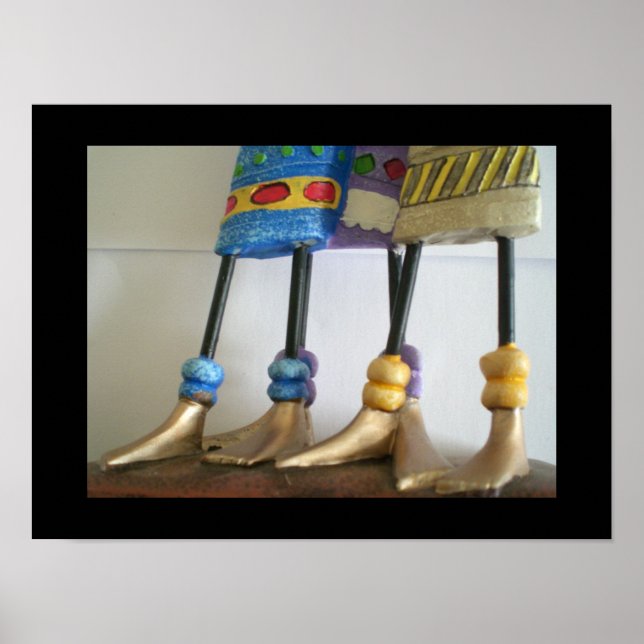 Póster Pés nu (Frente)