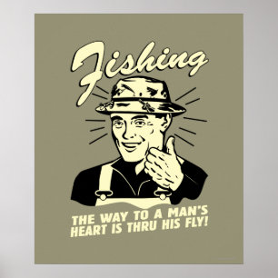 Poster Pesca: Através de sua mosca