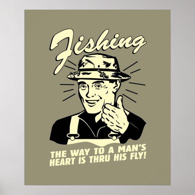 Poster Pesca: Através de sua mosca (Frente)