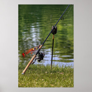 Poster Pesca com Isca Artificial