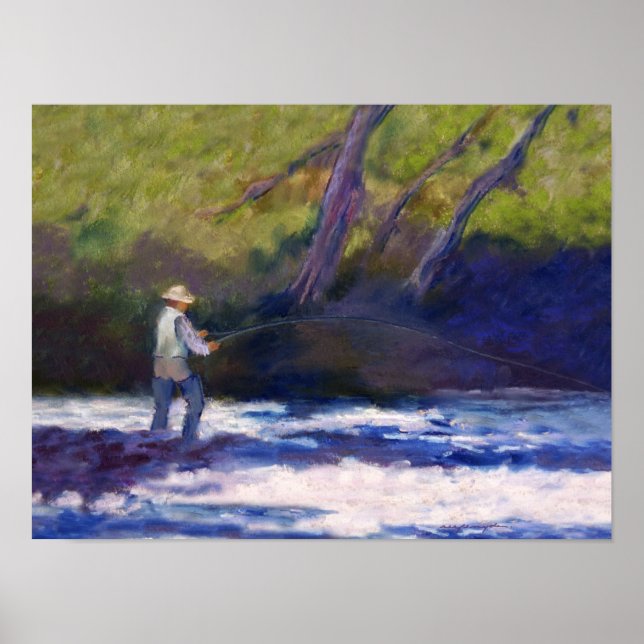 Poster Pesca com mosca (Frente)