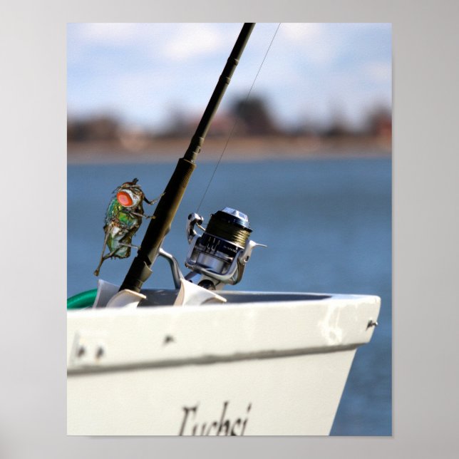 Poster Pesca com Mosca (Frente)