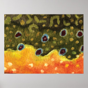 Poster Pesca com moscas