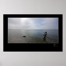 Pesca com moscas na costa dinamarquesa