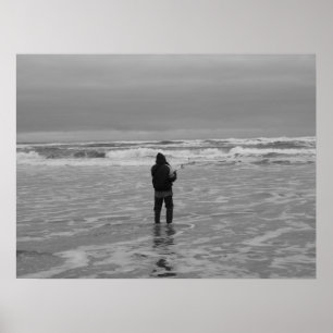 Poster Pesca de surf