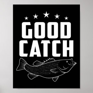 Poster Pesca Engraçada Oferece Boa Captura