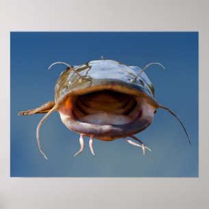 Póster Pesca grande da boca