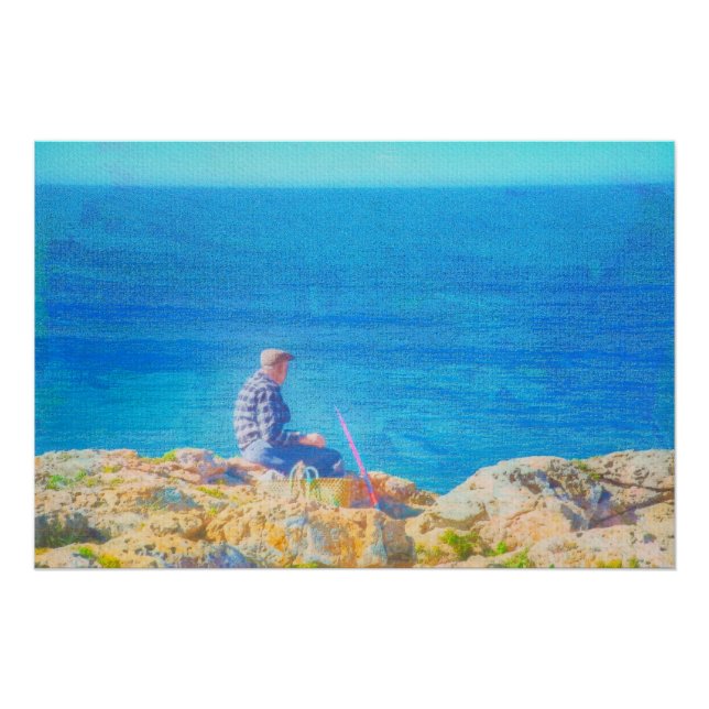 Póster Pesca marítima (Frente)