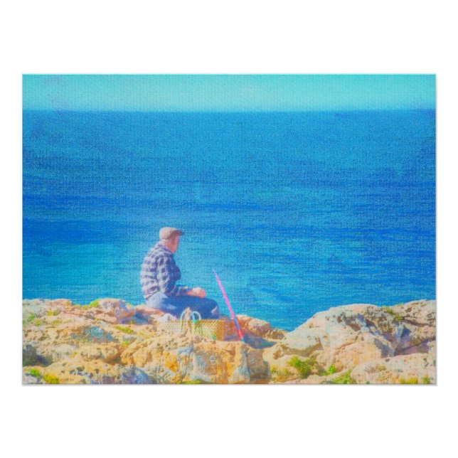 Póster Pesca marítima (Frente)