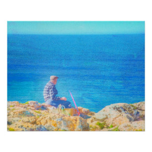 Póster Pesca marítima