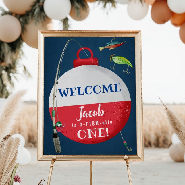 Poster Pesca O-FISH-aliado Aniversário Bem-vindo (Criador carregado)