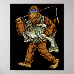 Poster Pescador de Pé Grande de Boca Grande B 1