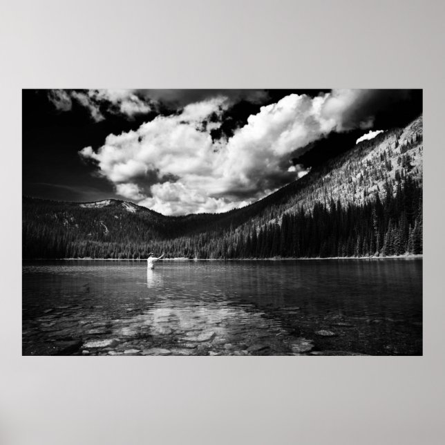 Póster Pescador Montana (Frente)