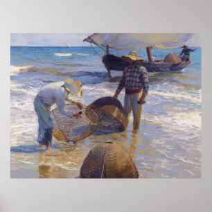 Poster Pescador Valencian - Joaquín Sorolla