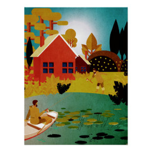 Póster pescadores