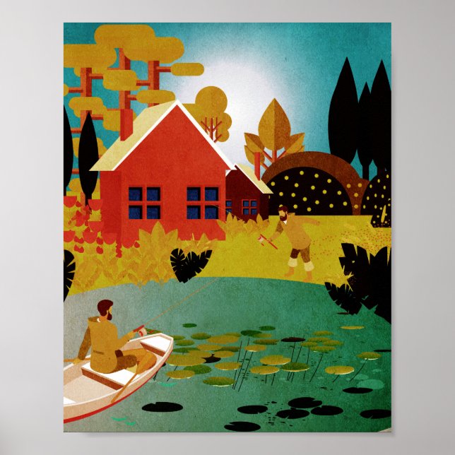 Poster pescadores (Frente)